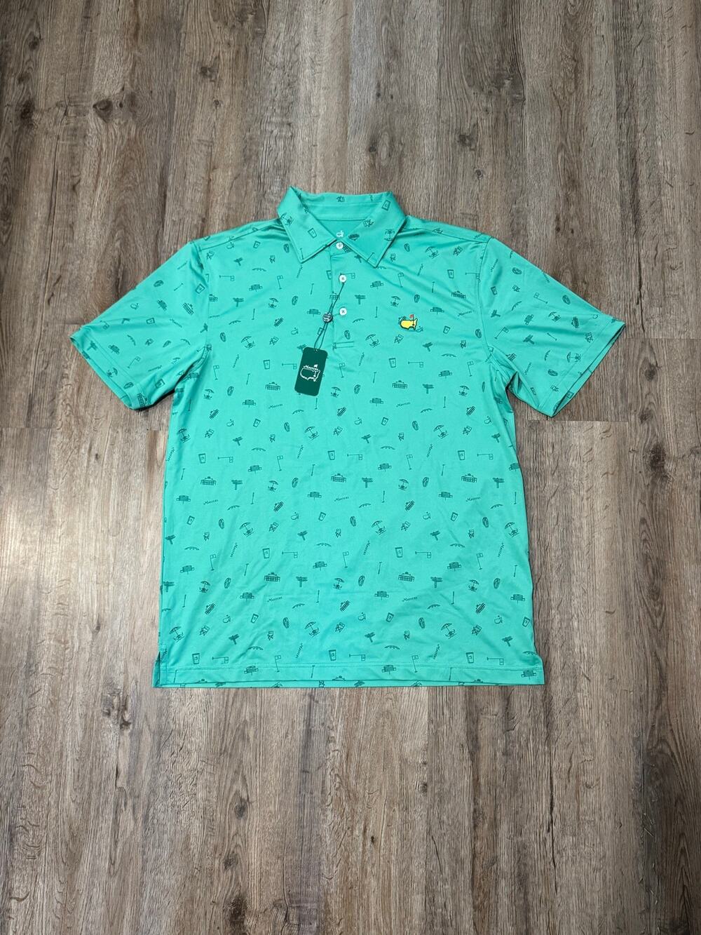 Masters Tech Men's Golf Polo Size Medium